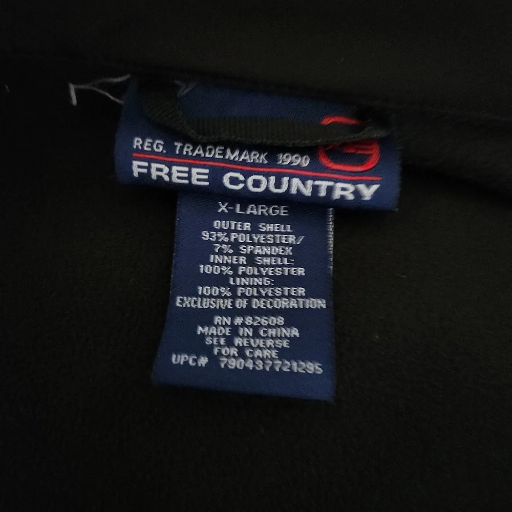 Free Country Performance Jacket Size XL - Picture 5 of 7